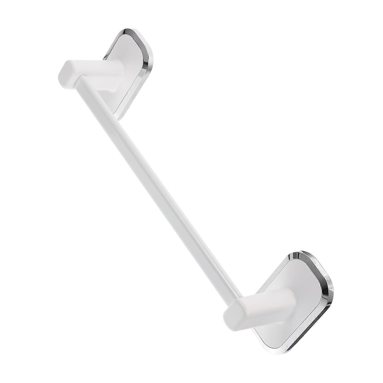 Bathroom Self Adhesive Slipper Rack Rectangular Space-Saving Kitchen Accessories 31x8.5x7cm Wall-Mounted Storage 1Set