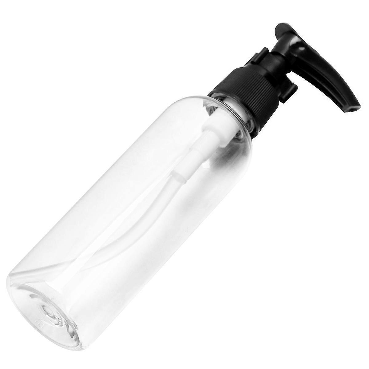 Travel Lotion Container Pump Press Bottle Plastic Material 100ml 6Pcs