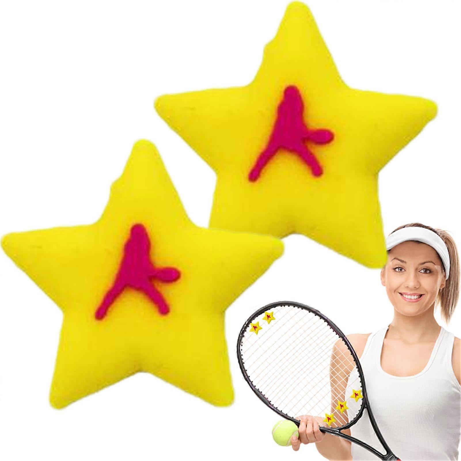 Tennis Racket Mute Cute Funny Vibration Dampener Tennis Racket Dampener Vibrastop Silicone Racket Accessories for Tennis Players Ref: 7317