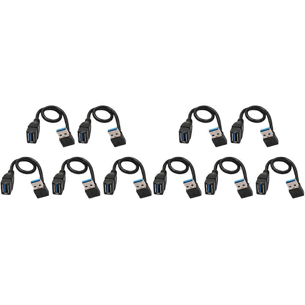 USB 3.0 Right Angle 90degree Extension Cable , 20cm