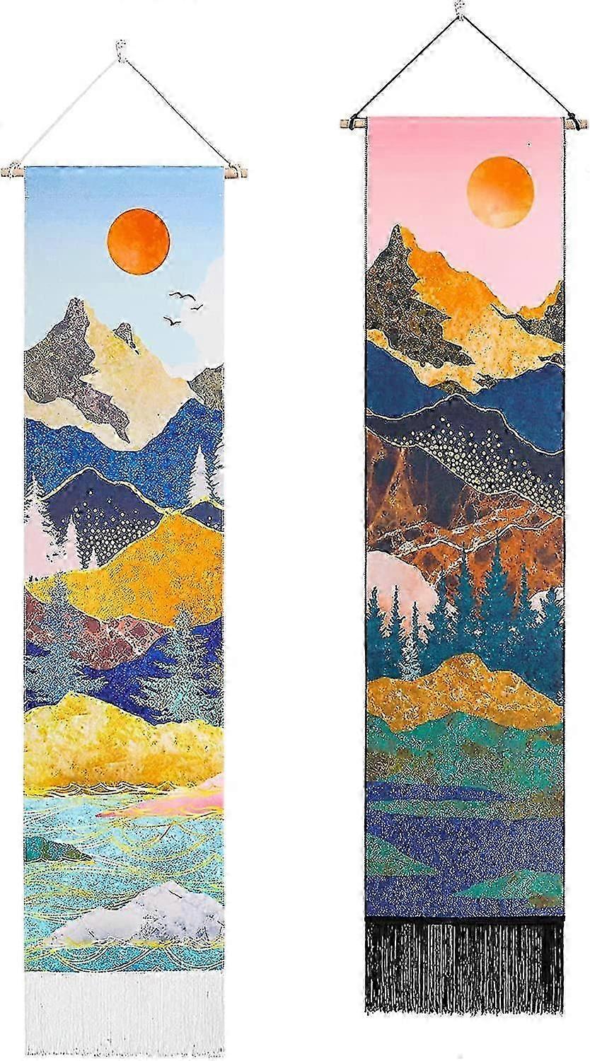 Mountain Forest Tapestry Wall Hanging