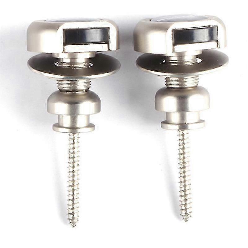 Gitarrstjärtfästen Gitarr Autolåsande Bakre Remspänne Akustisk Gitarr Elgitarr Bas med Lo