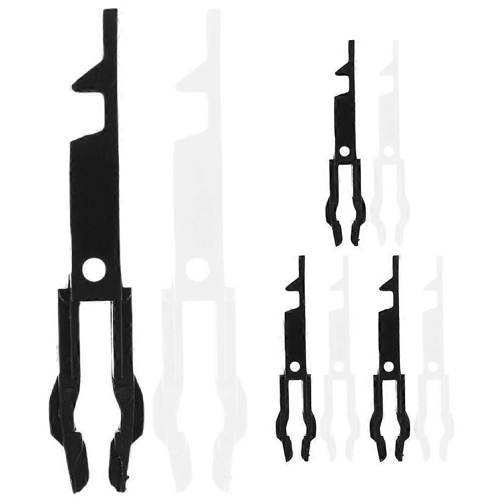 8pcs Emergency Key For Bathroom Bedroom Fire Exit Reset Key Plastic Call Point Key Break Glass Panel Key Alarm Reset Key Emergency Door Unlock Key