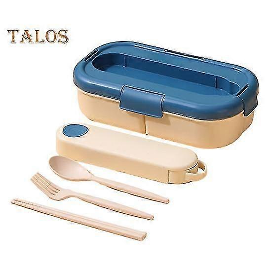 1200ml Bento Box Microwave Heated Heat Preservation Safe Practical Student Bento Box Salad Fruit Food Container for Office Worker