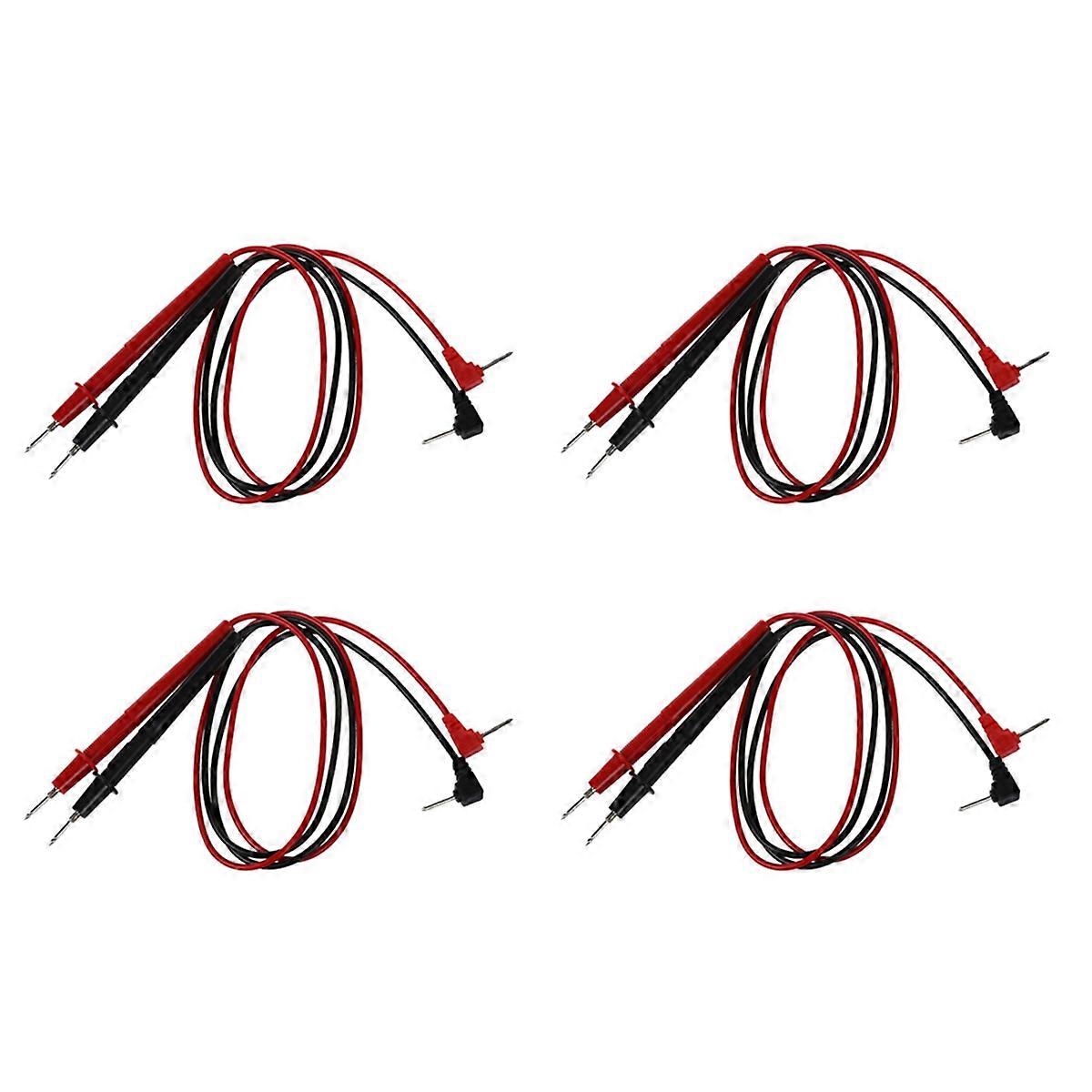 4X Multimeter Meter Universal Test Lead Probe Wire Cable 1000V 0.8M