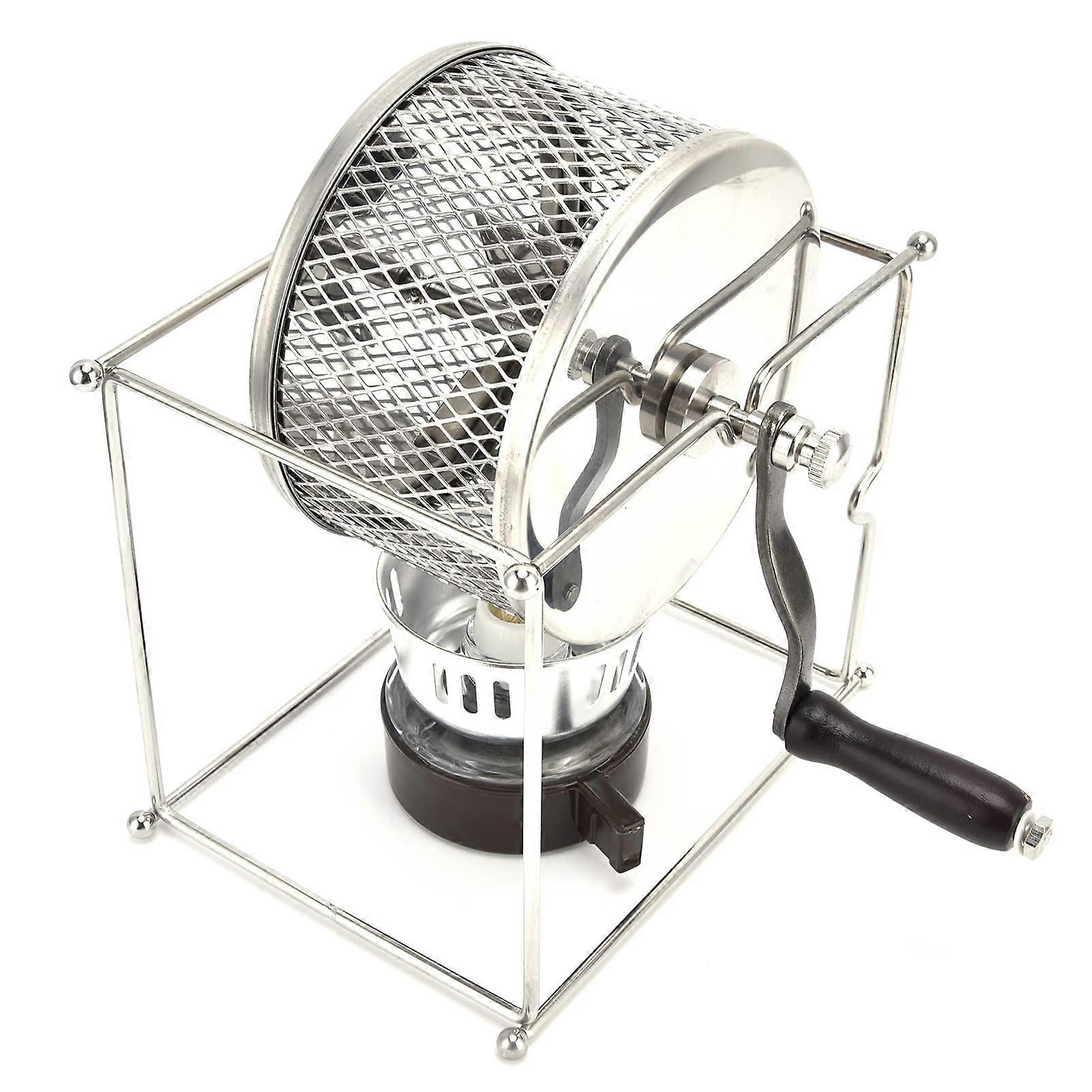 Roaster Coffee Roaster - 21x16x15 Hand Cranked Stainless Steel Coffee Bean Roasting Machine with Temperature Control