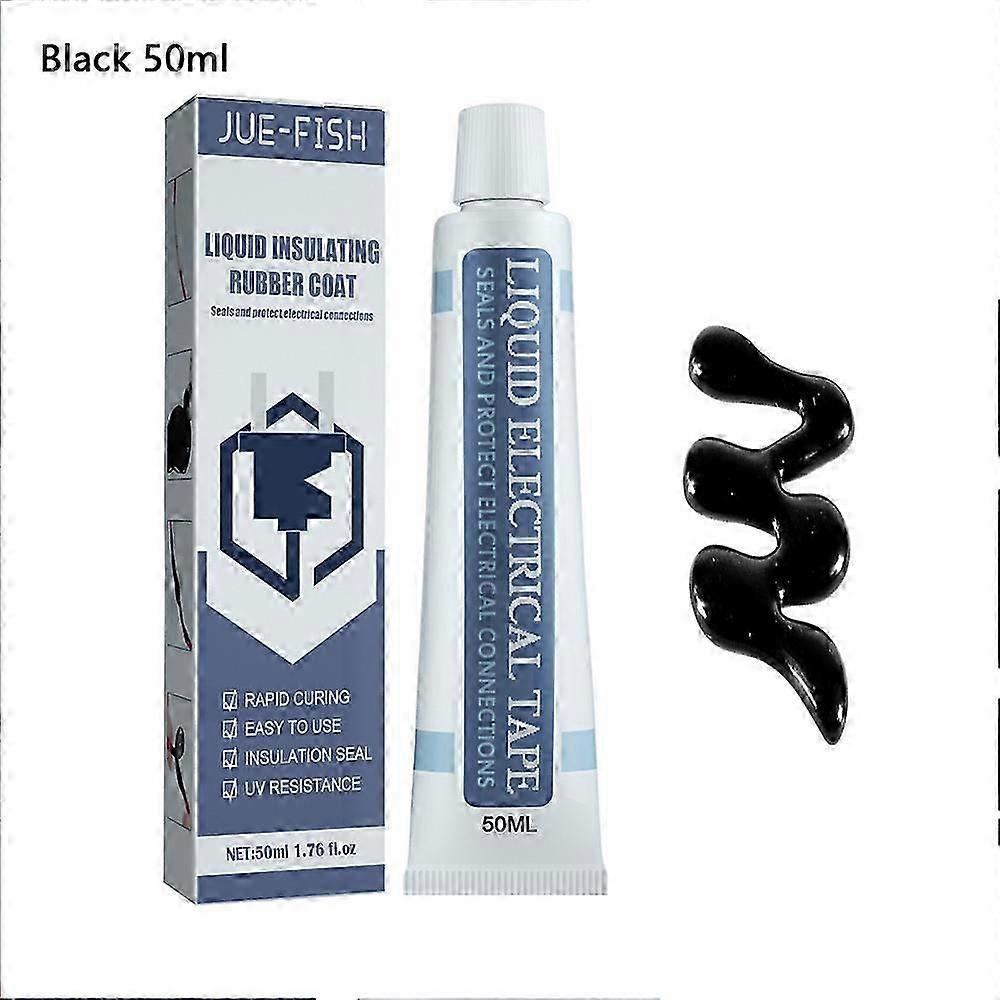 50ml υγρό μονωτικό παλτό καλωδίων επισκευής ταινιών λαστιχένιο ηλεκτρικό παλτό καλωδίων καθορίζει το υγρό ευρείας σειράς κόλλας γραμμών