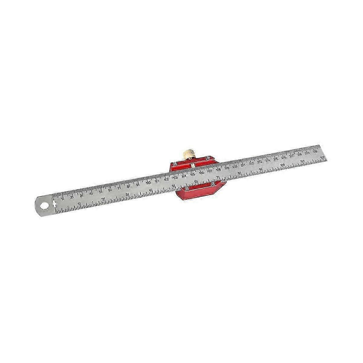Aluminum Alloy Woodworking Measuring Ruler for Carpentry Design and Angle Measurement