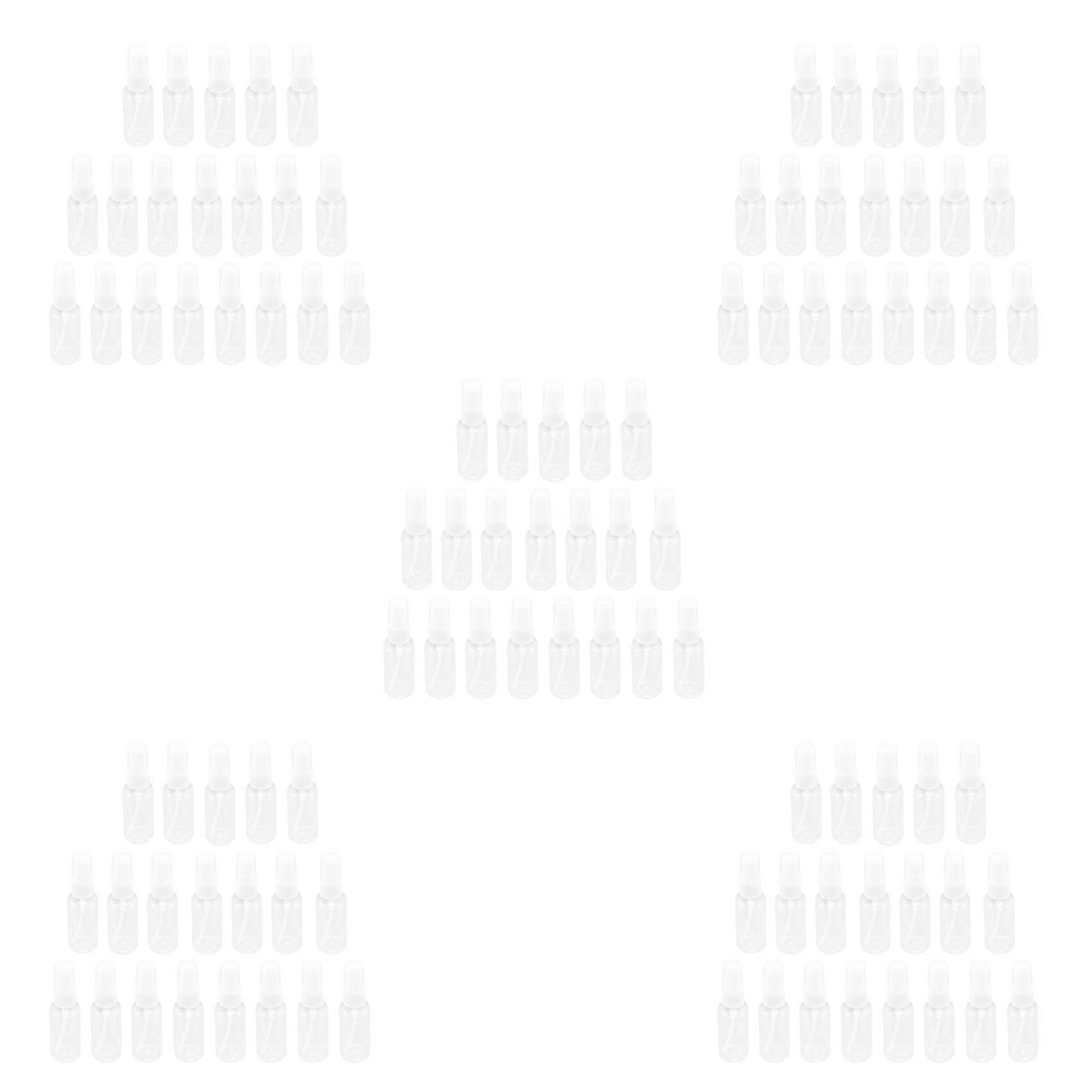 20 Pcs 30 Ml(1oz) Clear Plastic Mist Spray Bottle,Refillable Bottle
