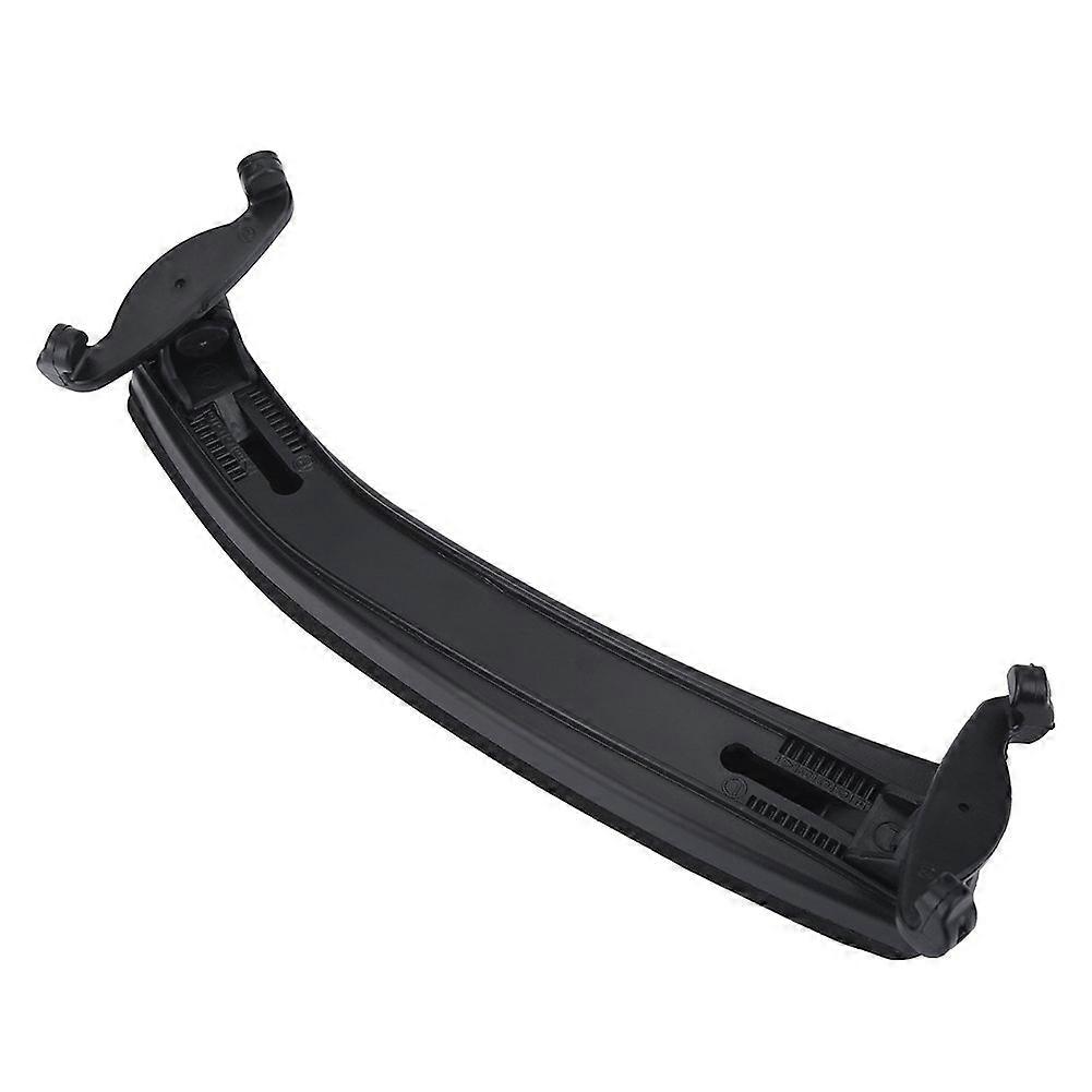 Violin shoulder rest, ABS with foam padding, rubber feet prevent slipping, stable support for violin.