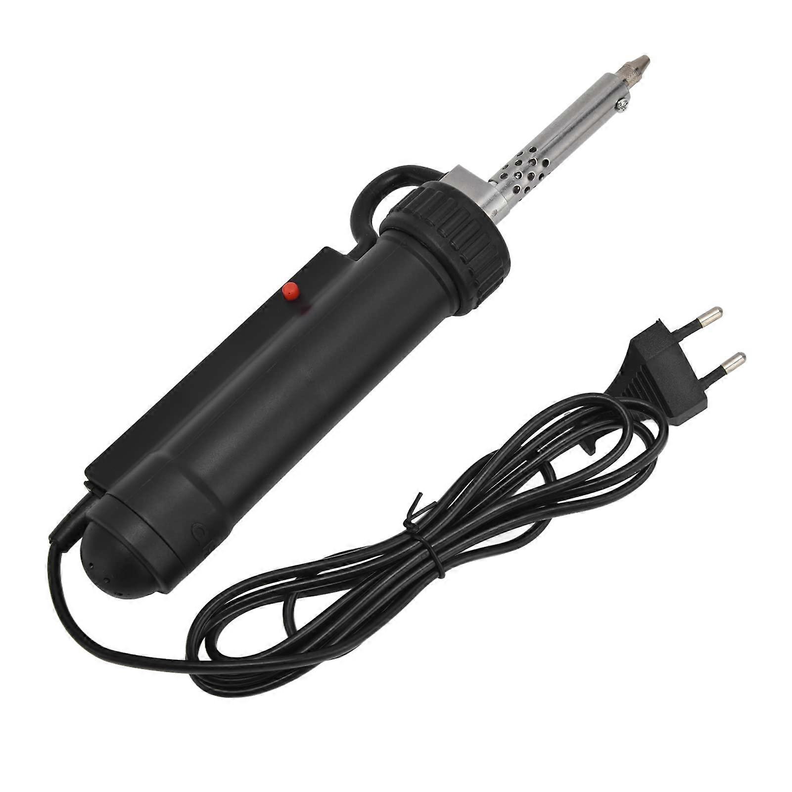 Soldering Suction Desoldering Pump with Long Cable, 3 Interchangeable Nozzles, Electric Hand Tool for Efficient Solder Removal