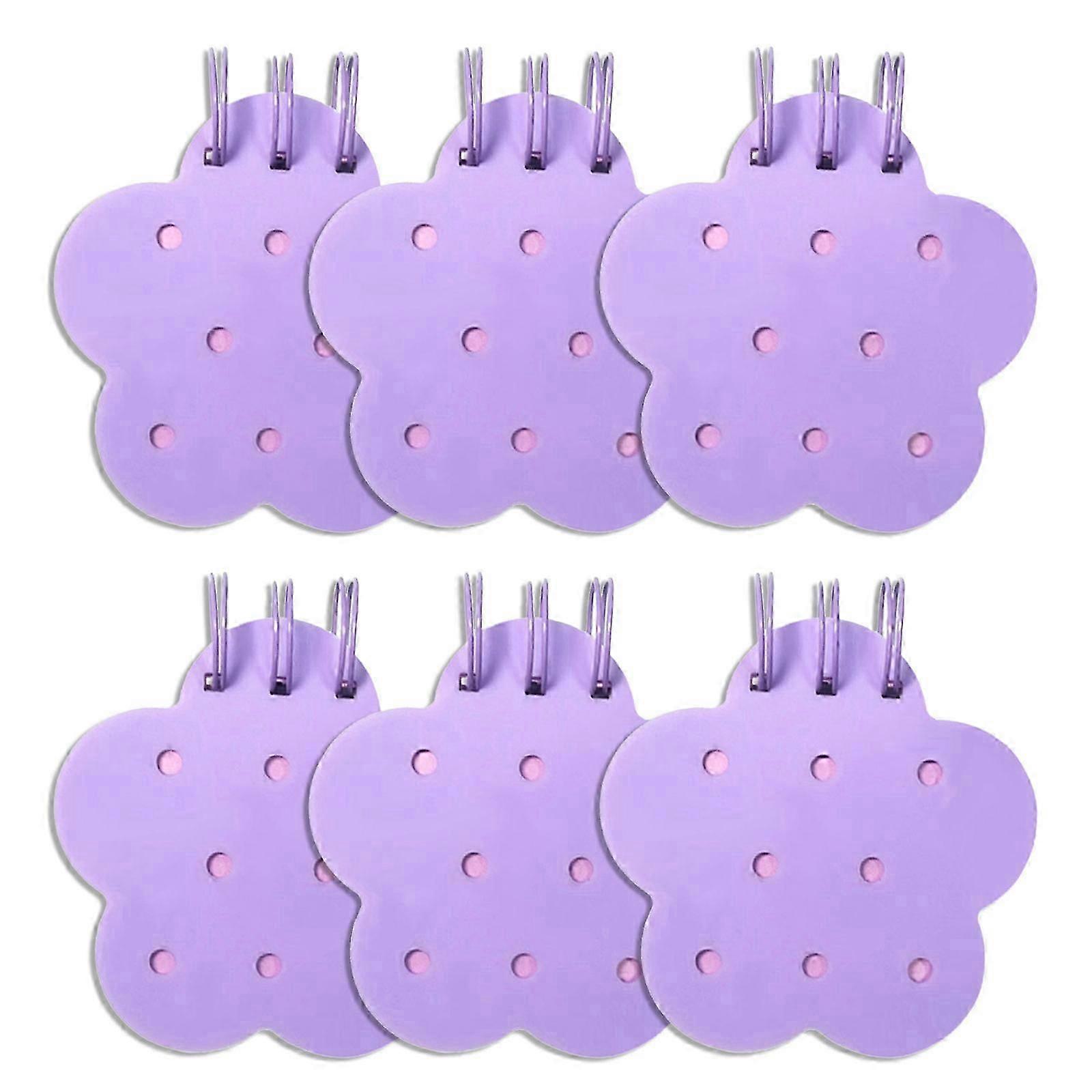 6Pieces Small Twin Coil Binding Notebook Writing 40 Page Unlined 3.3x3.7In Small Notepads for Drawing Writing Sketching