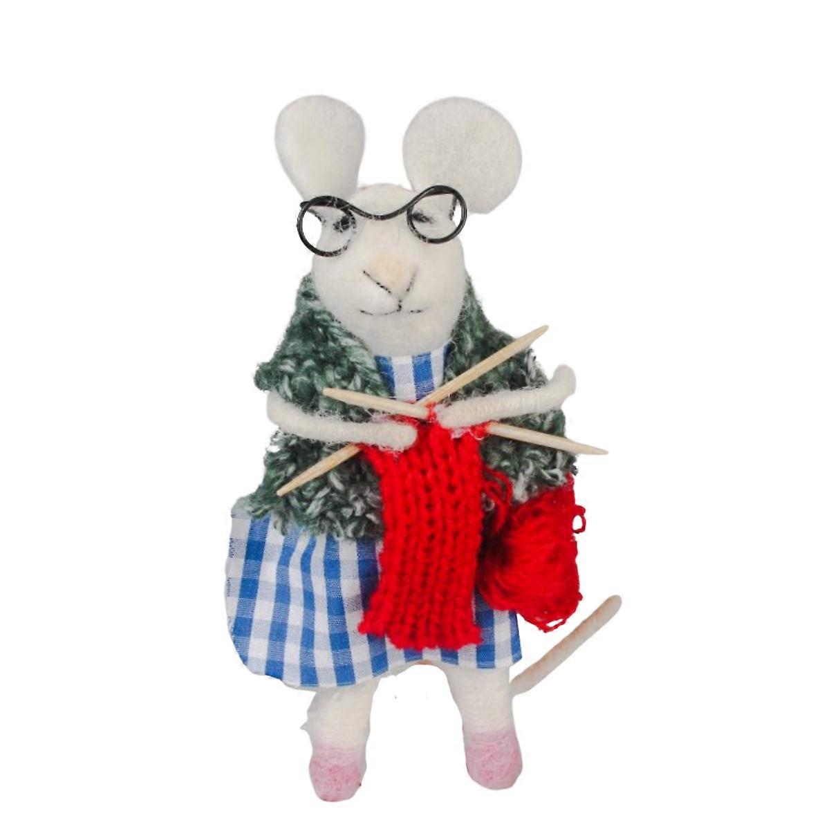 Originals 毛毡针织老鼠圣诞树装饰