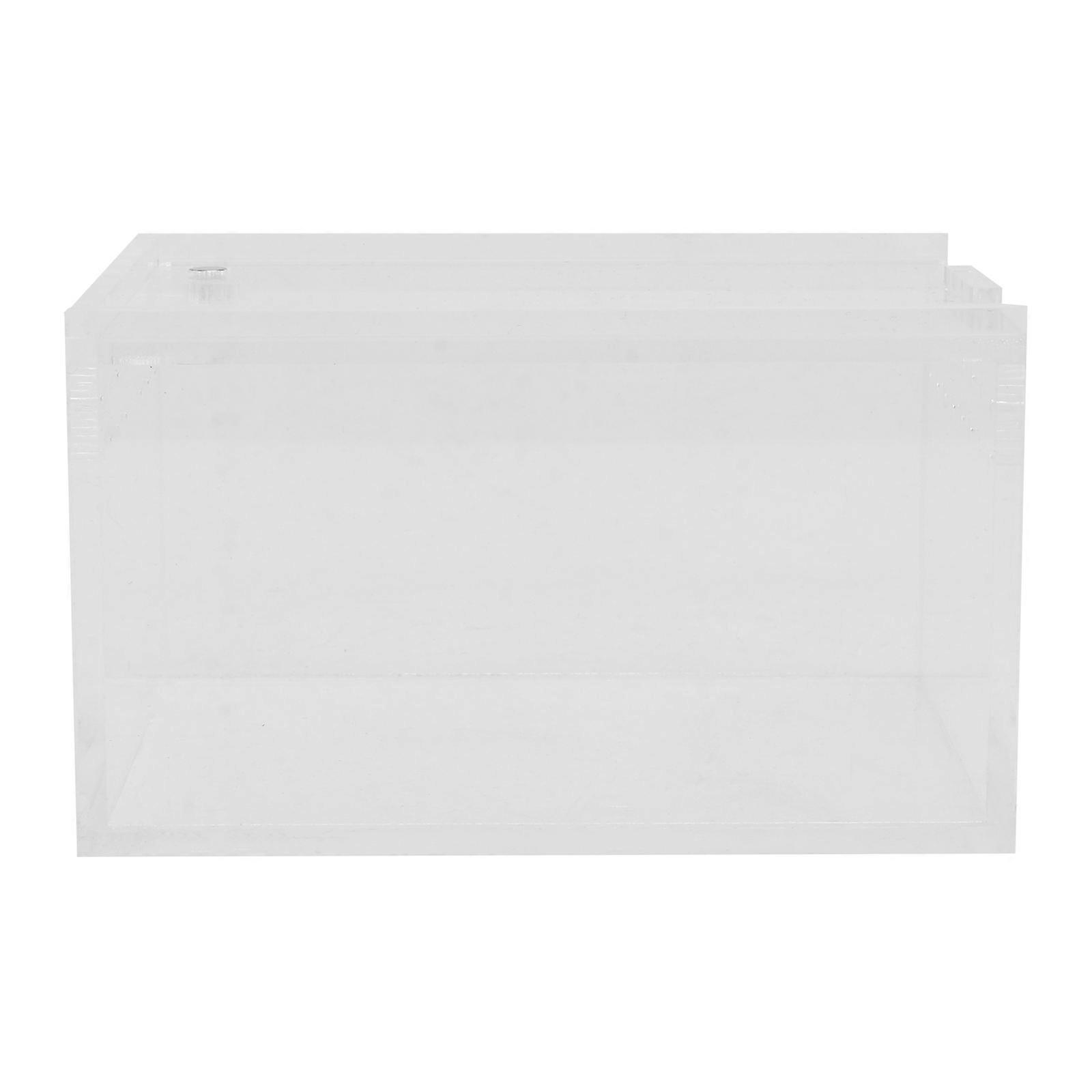 Acrylic Reptile Breeding Box Transparent Leakproof Habitat with Ventilation for Spider and Pet Feeding Terrarium