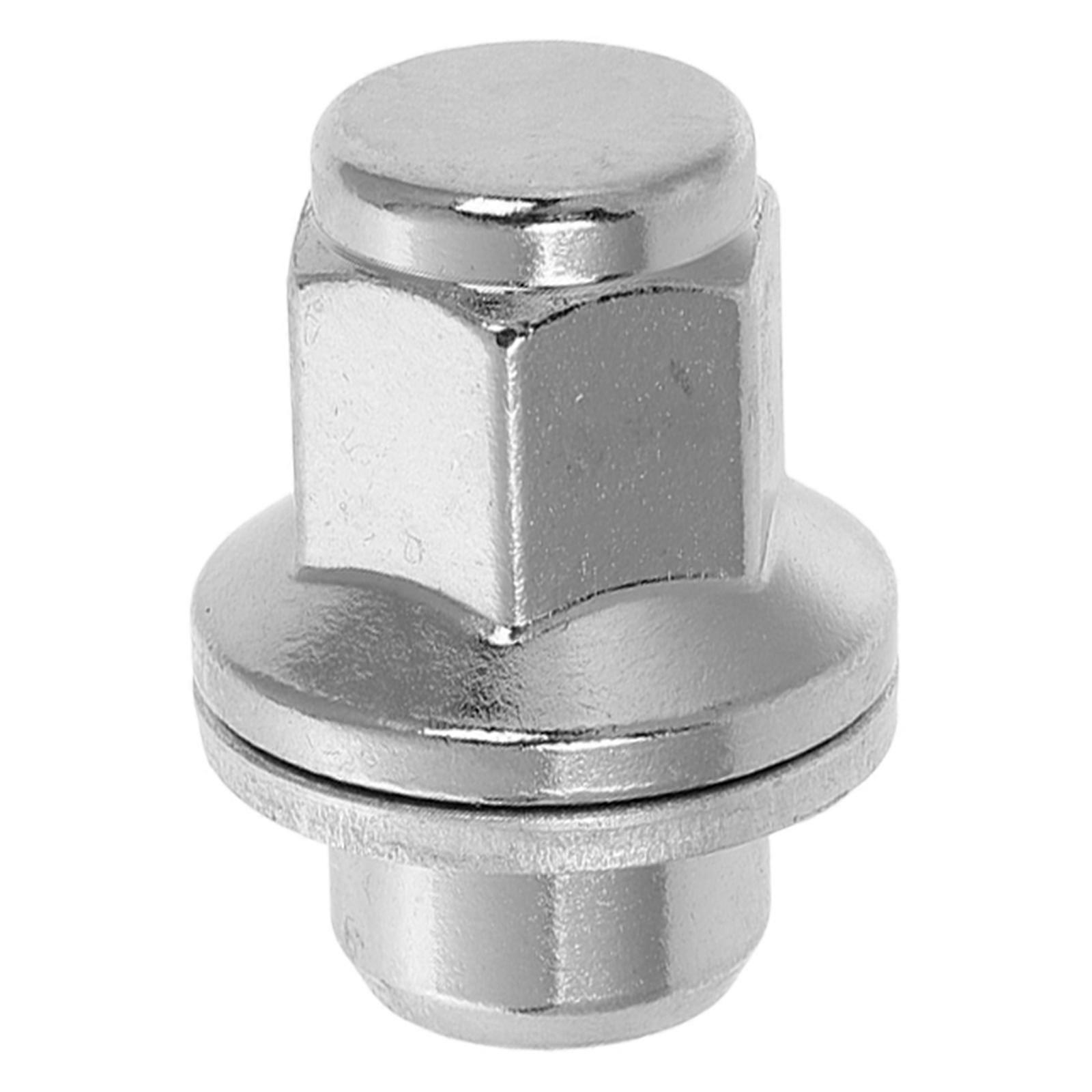 Metal Wheel Lug Nuts for Tires – Threaded Bolts Fit, Corrosion Resistant Design, Easy Installation and Maintenance for Enhanced Safety