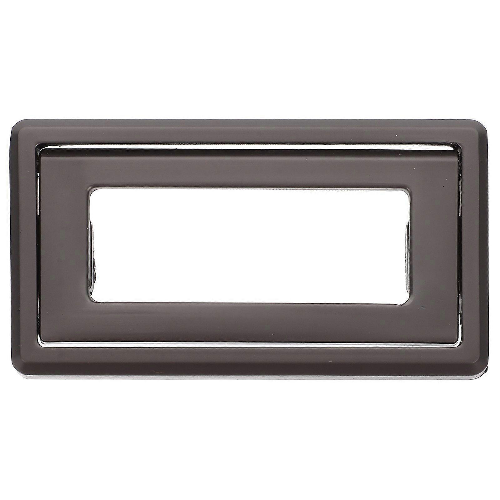 Invisible Drawer Pull Handle Set Zinc Alloy Low Profile Cabinet Handle for Home Office Ergonomic Design Easy Installation Comfortable Grip Modern