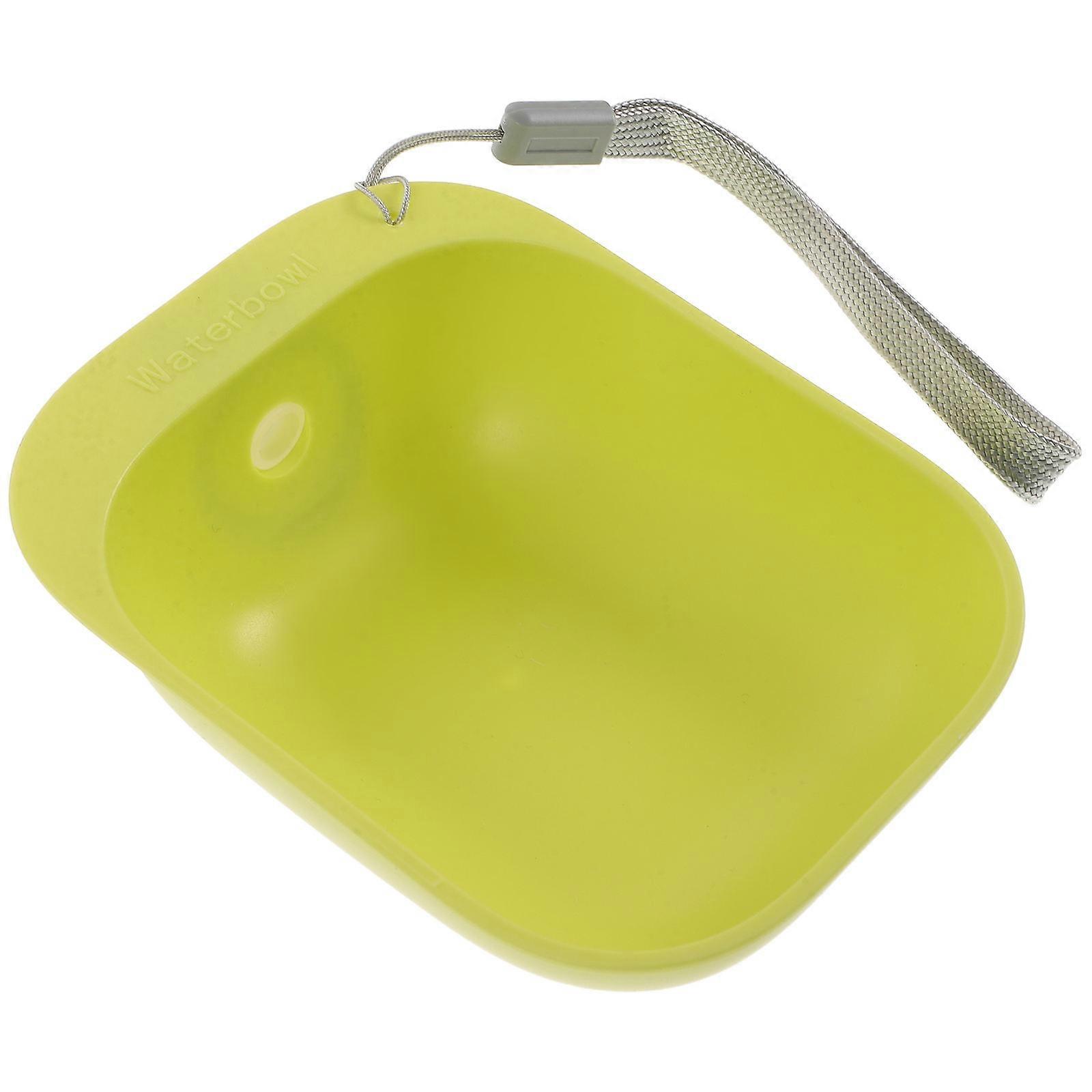 Pet Water Bottle Bowl Attachment for Convenient Drinking