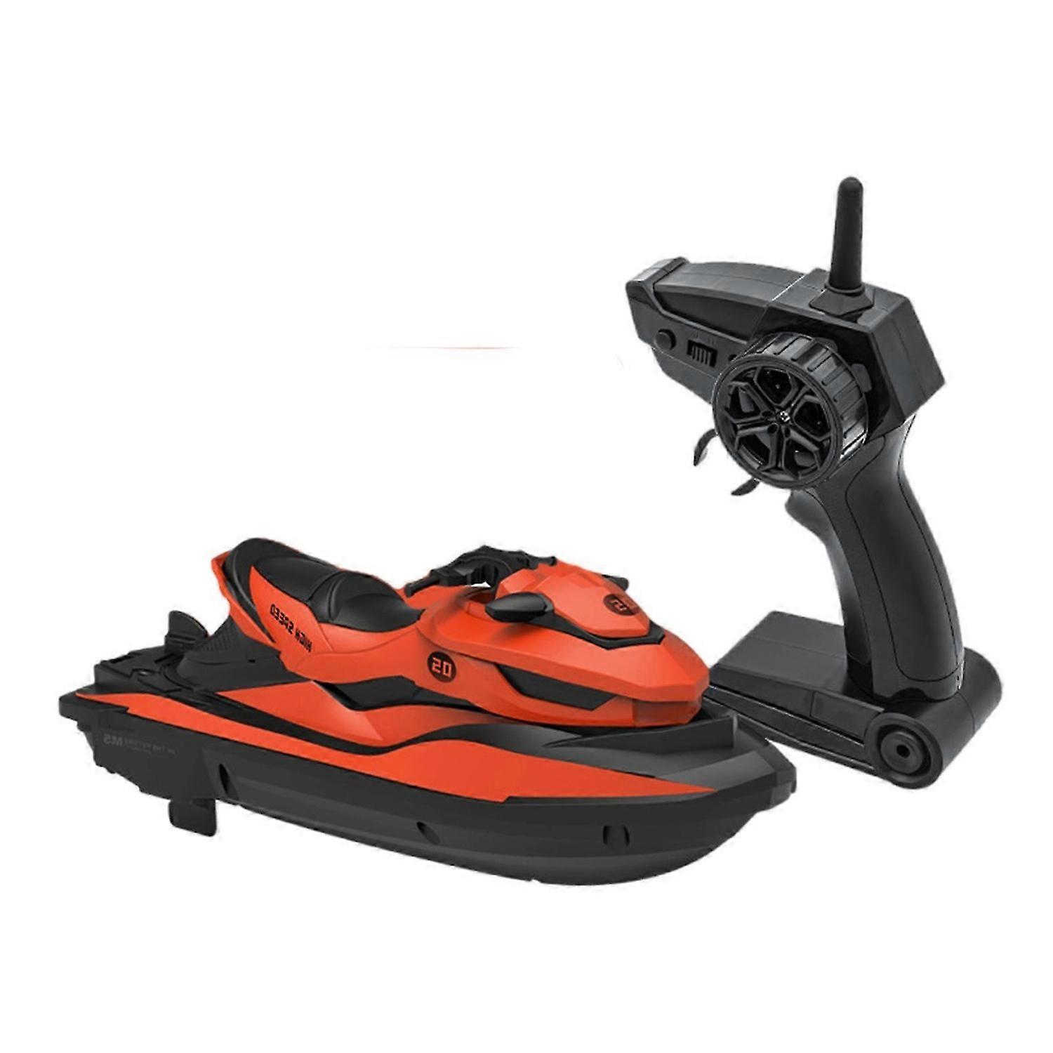 M5 Mini RC Jet Ski 2.4G 50 Meters Remote Control Distance Summer Water Splashing