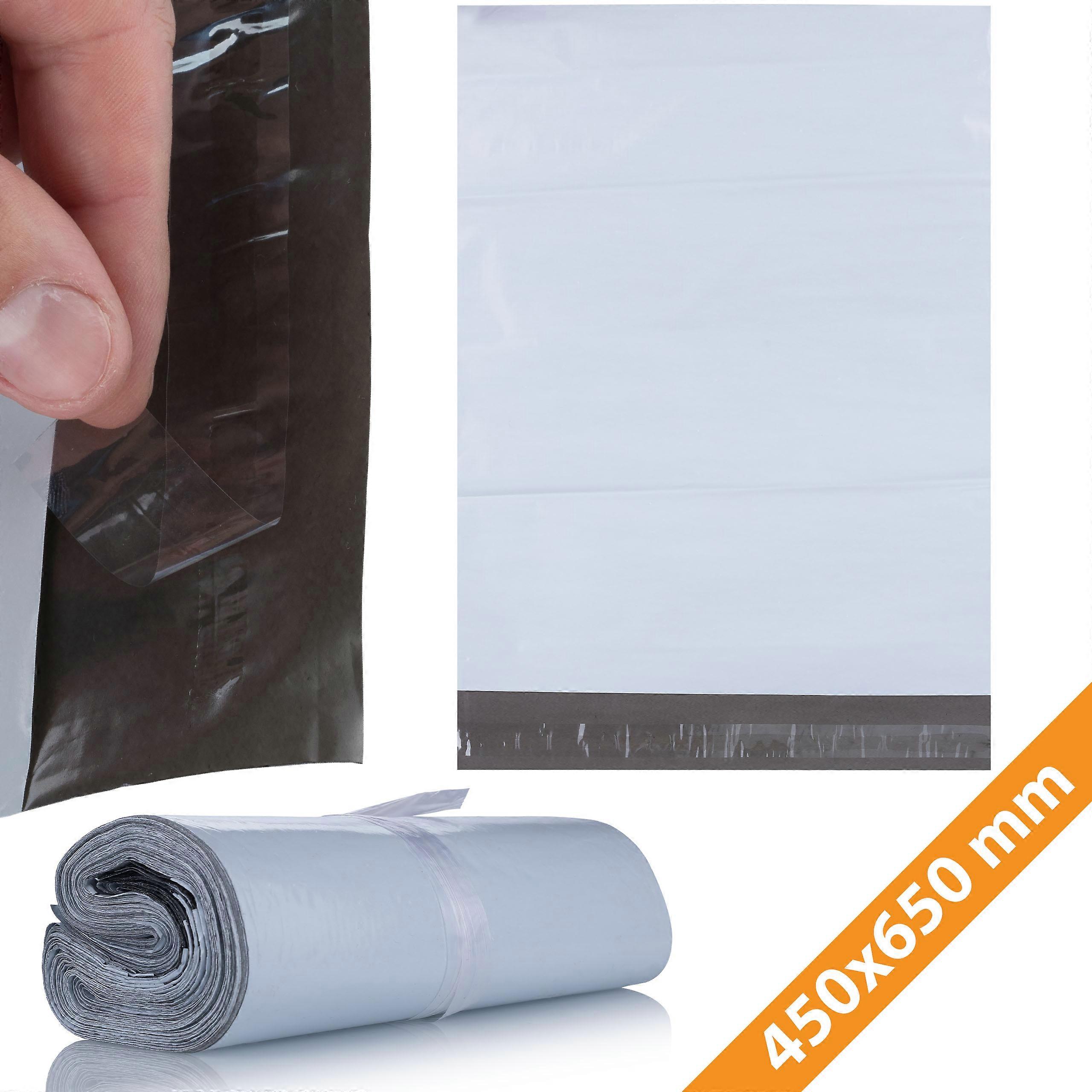 Rosfix Poly Packs White 450 x 650 mm 100pcs – waterproof, tear-resistant | Secure Shipping