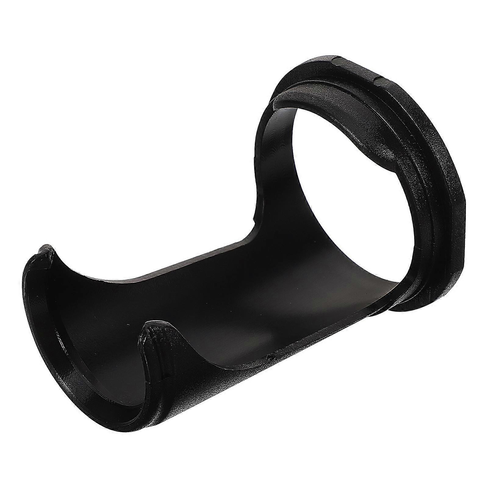 Support de blaireau adapté à une utilisation en salon Base stable Design noir 6.70X4.80X4.80cm 1Set