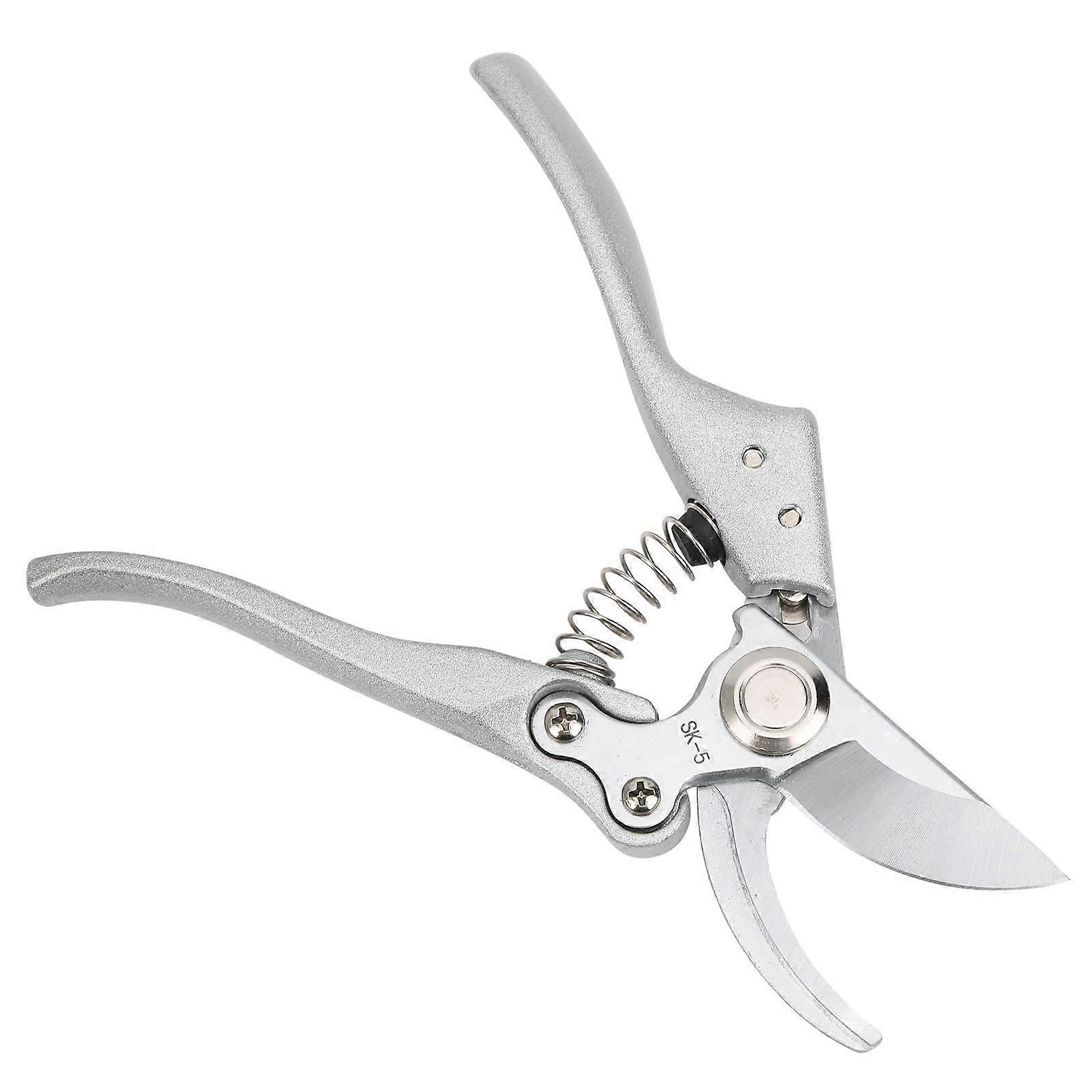 Elbowshaped Silver Bonsai Branch Cutter for Fruit Tree Pruning, 2Inch Opening Size, Ideal for Gardening Enthusiasts