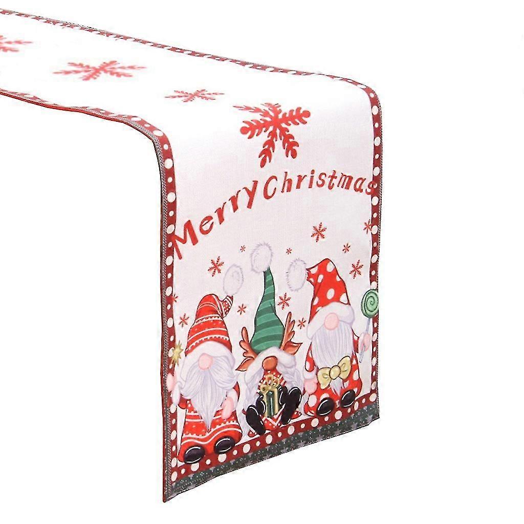 Christmas Table Runner 180 x 33 cm, Cupboard Dining Table Christmas Tablecloth Decoration