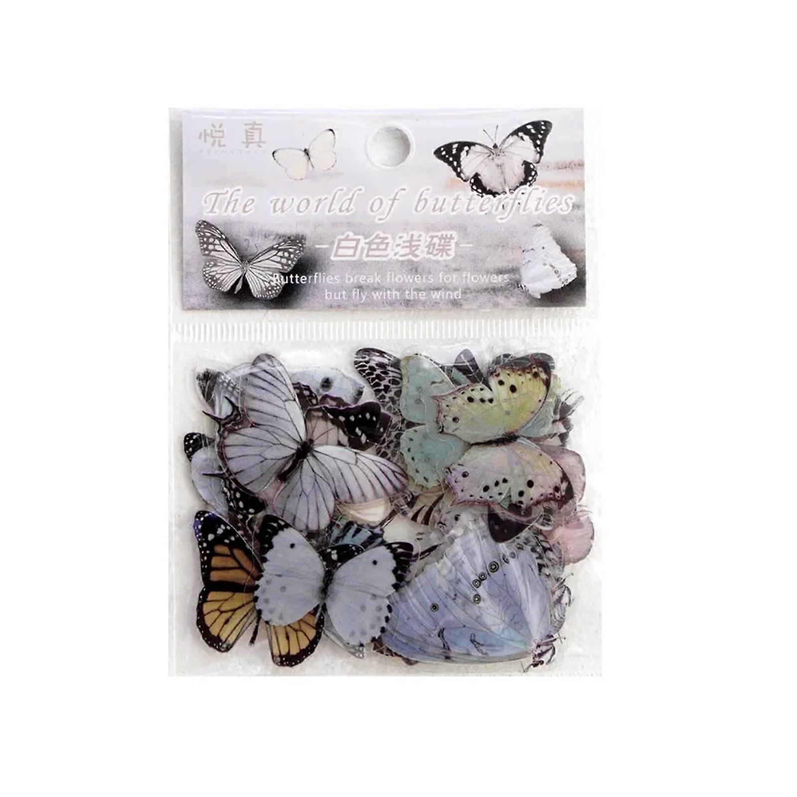 Vintage Aesthetic Scrapbook Kit - 40 Self-Adhesive PET Decorative Stickers for DIY Notebooks, Diaries, and Scrapbooks