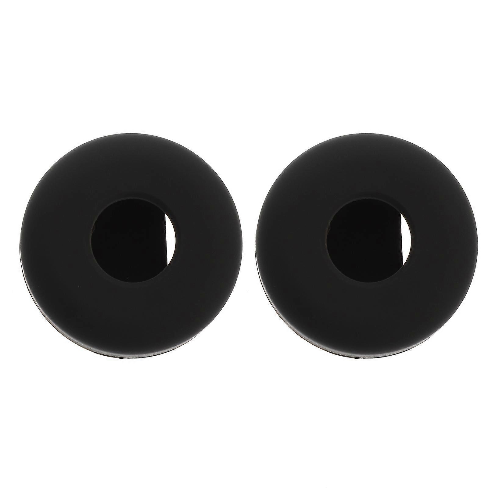 Silicone Locator Covers for Dog Collar and Outdoor Use Durable Black Protective Cover for 2Pcs