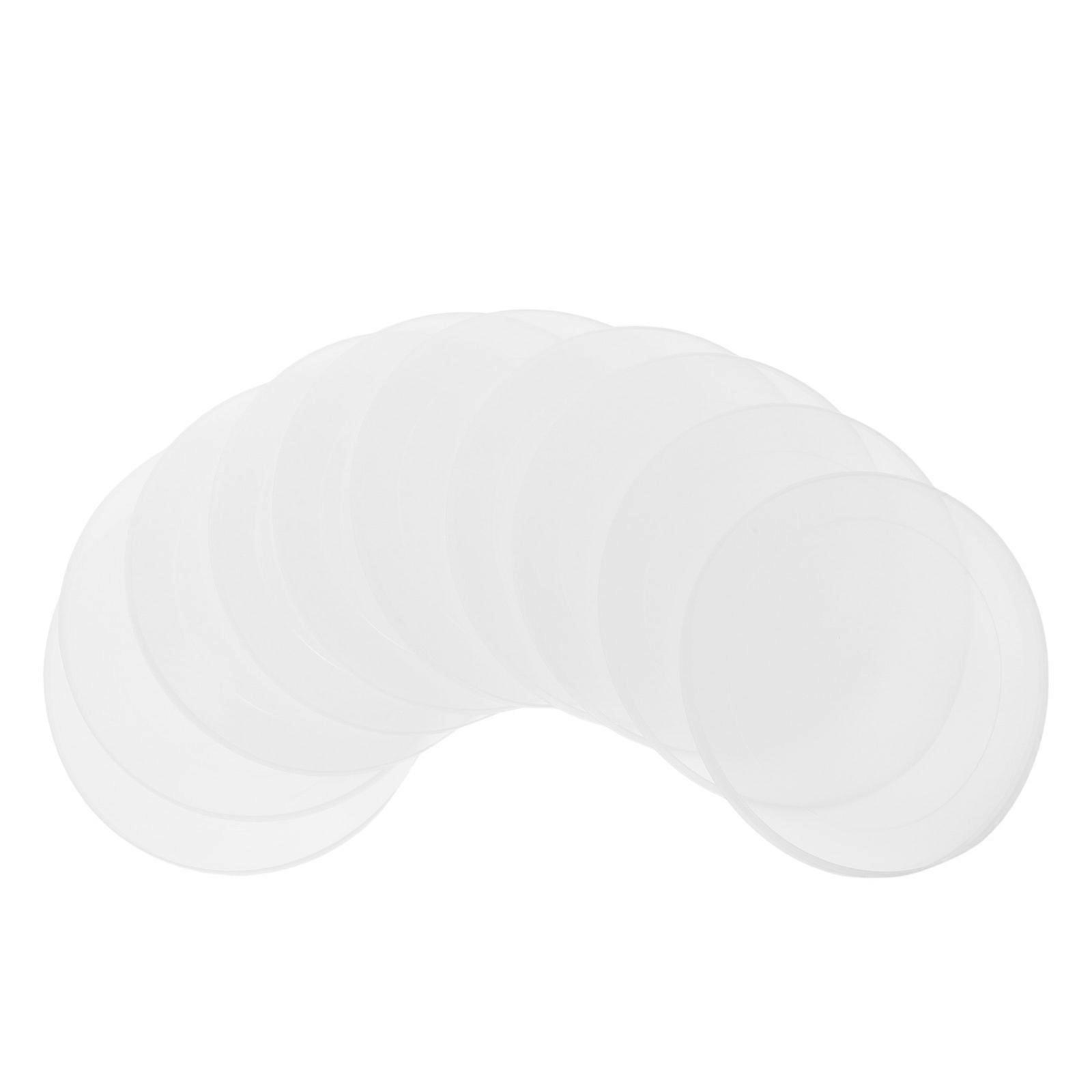 10pcs Round Airtight Can Lids for Milk Powder Jars & Food Storage Containers – Dustproof Sealing Caps for Freshness Preservation