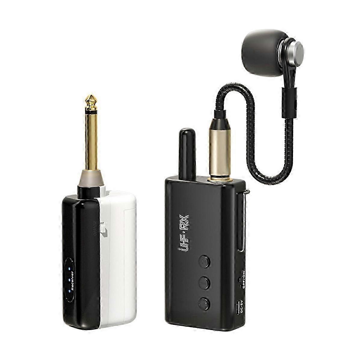 Wireless Microphone for Sax Trumpet Trombone Brass Instruments with Clear Sound Transmission and Stable Connection