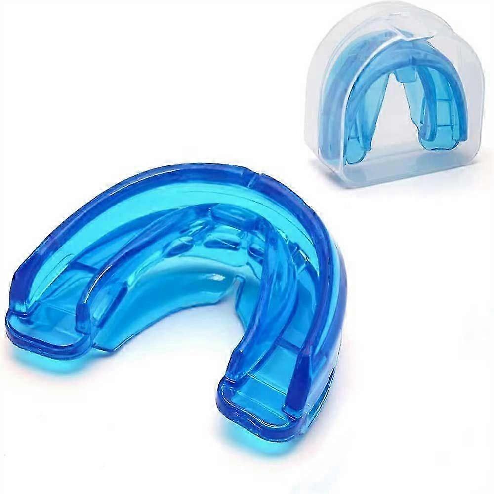 Shock Doctor Double Braces Mouth Guard - Χωρίς άμεση εφαρμογή βρασμού για προστασία των δοντιών της νεολαίας