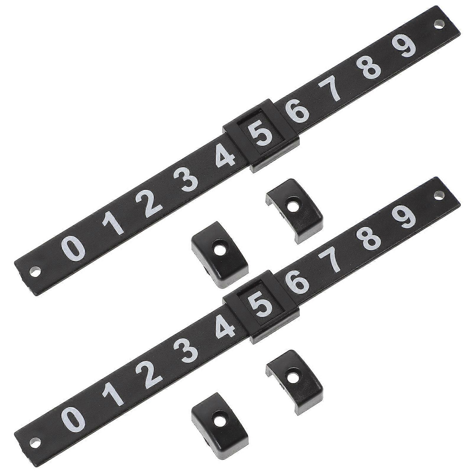 Foosball Scorekeepers 2 Pack for Standard Table Football Games – Compact Score Marking Device for Tabletop Soccer Game Accessories