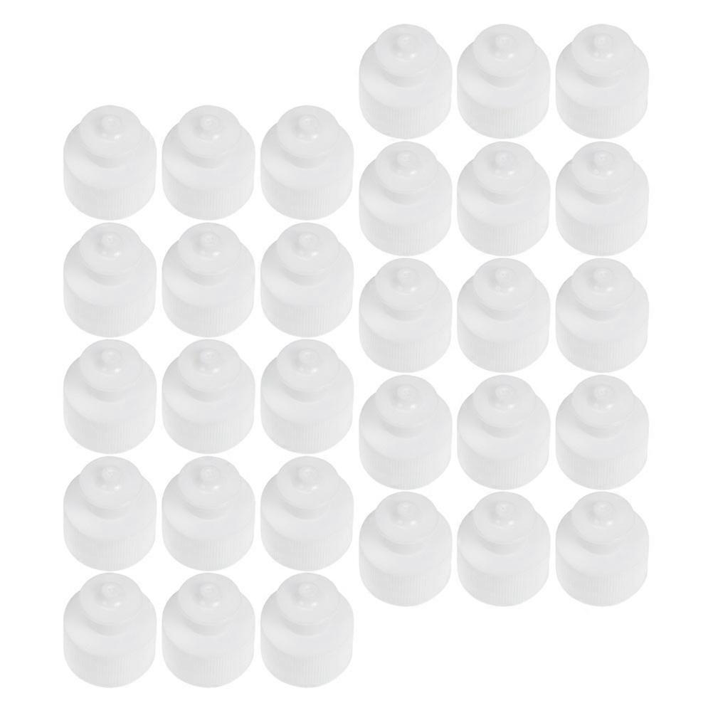 Push Pull Caps For Bottles Easy Access Prevent Spillage 30Pcs Compatible With Most Bottles