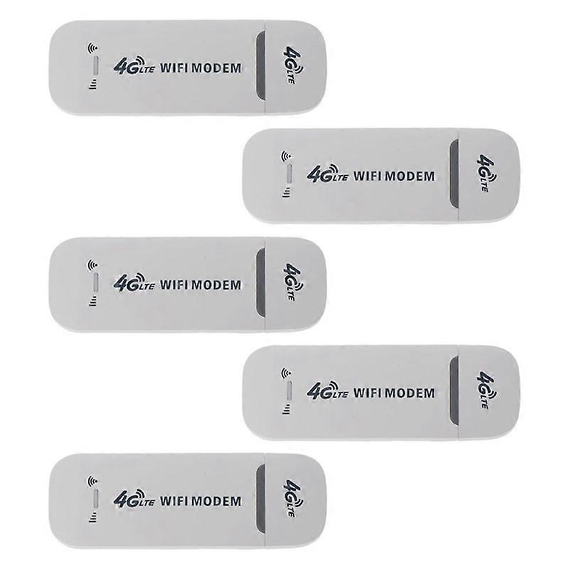 5X 4G LTE USB Modem Network Adapter with WiFi Hotspot SIM Card 4G Wireless Router for Win XP Vista 7