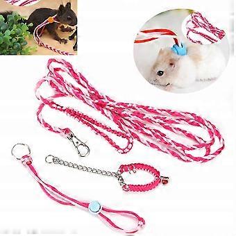 Adjustable Harness Rope Leash Rat Mouse Hamster