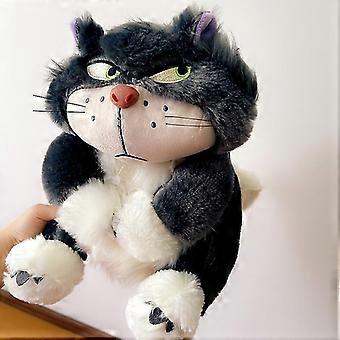 2025 20cm Lustige Luzifer Katze Plüsch Puppe Spielzeug Japan Figaro Cinderella s Katze Kinder Interessante Böse Katze Sof