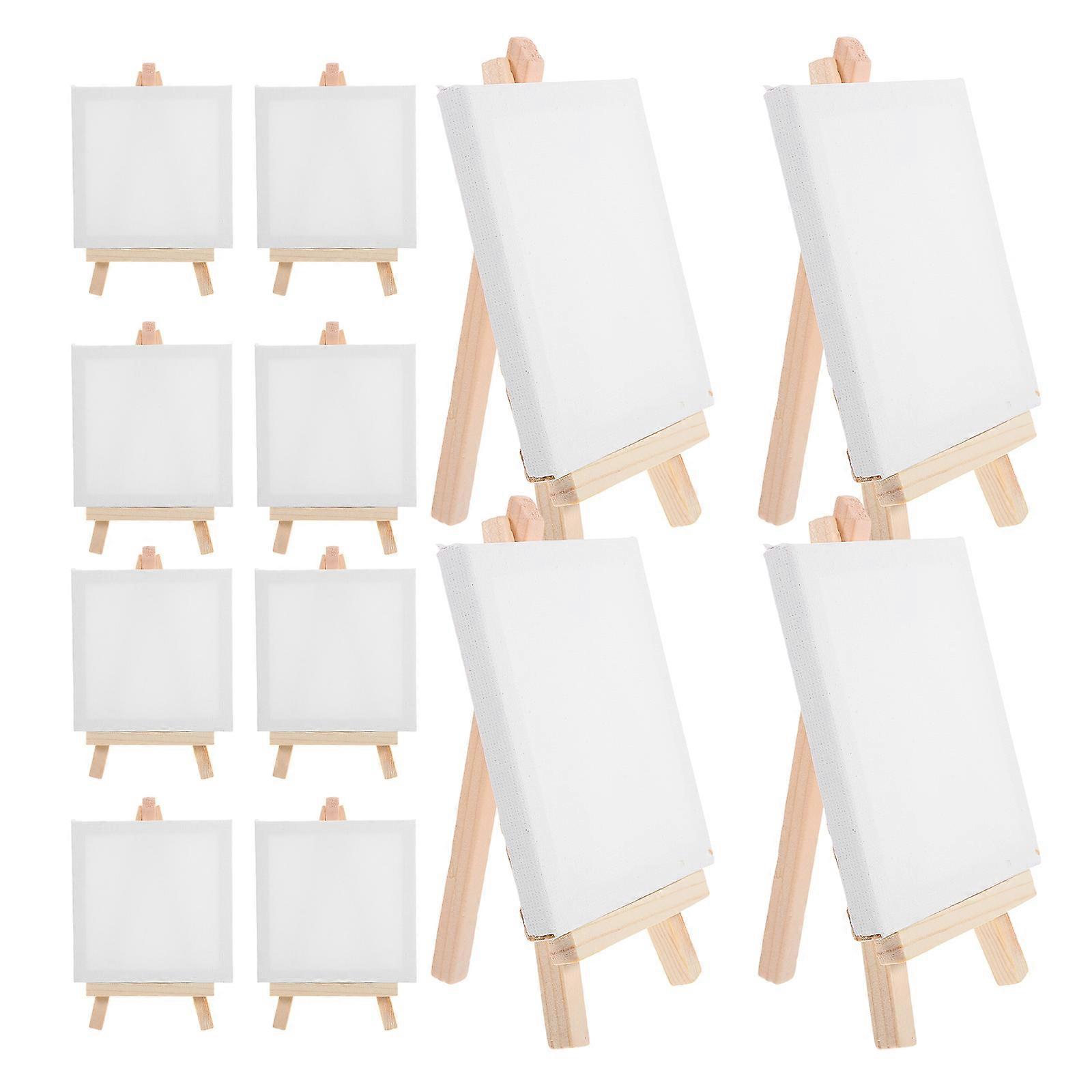 12pcs Small Easels for Multi function Painting Canvases and Decorative Use