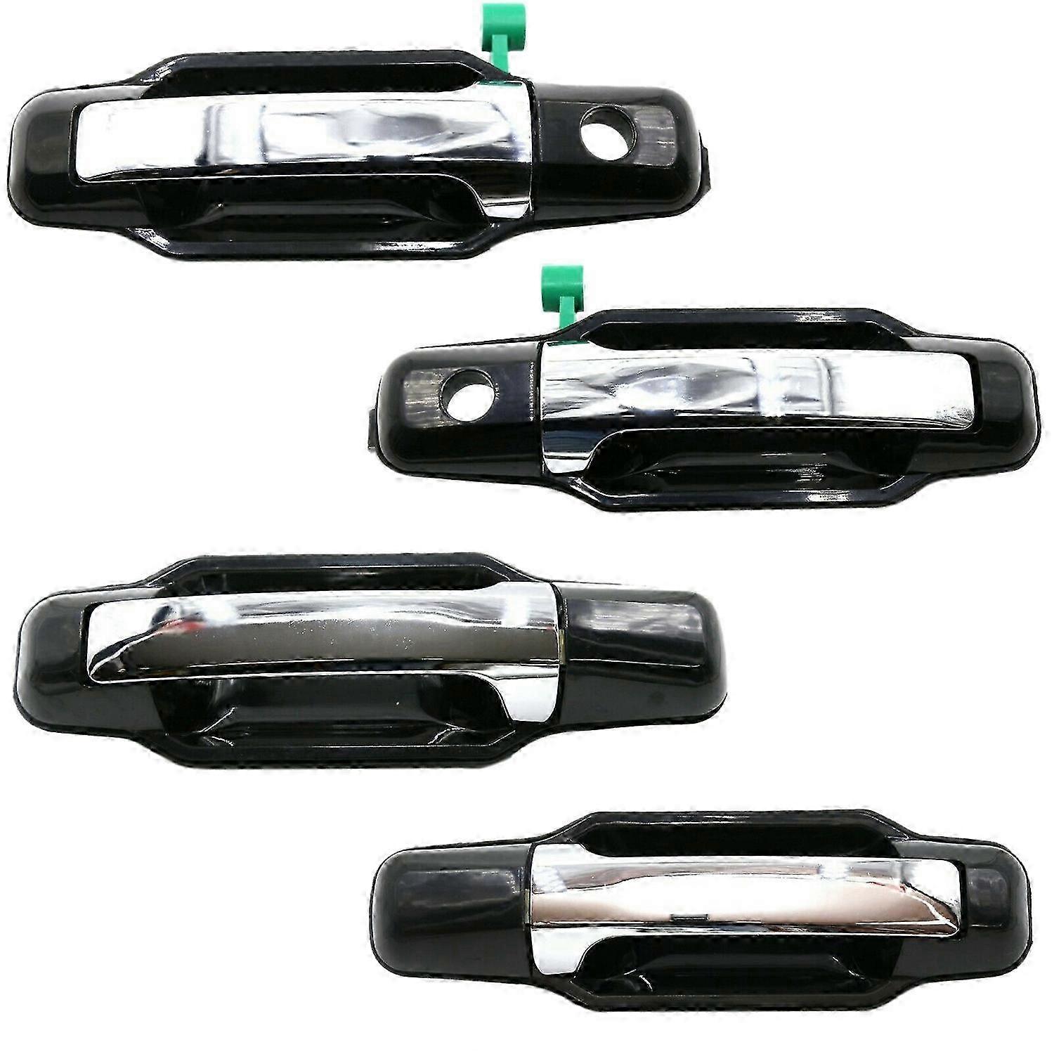 Exterior Door Handles Set for 2003-2009 Vehicles - Front Left & Right - Includes 826503E021 826603E021 836503E01 Components