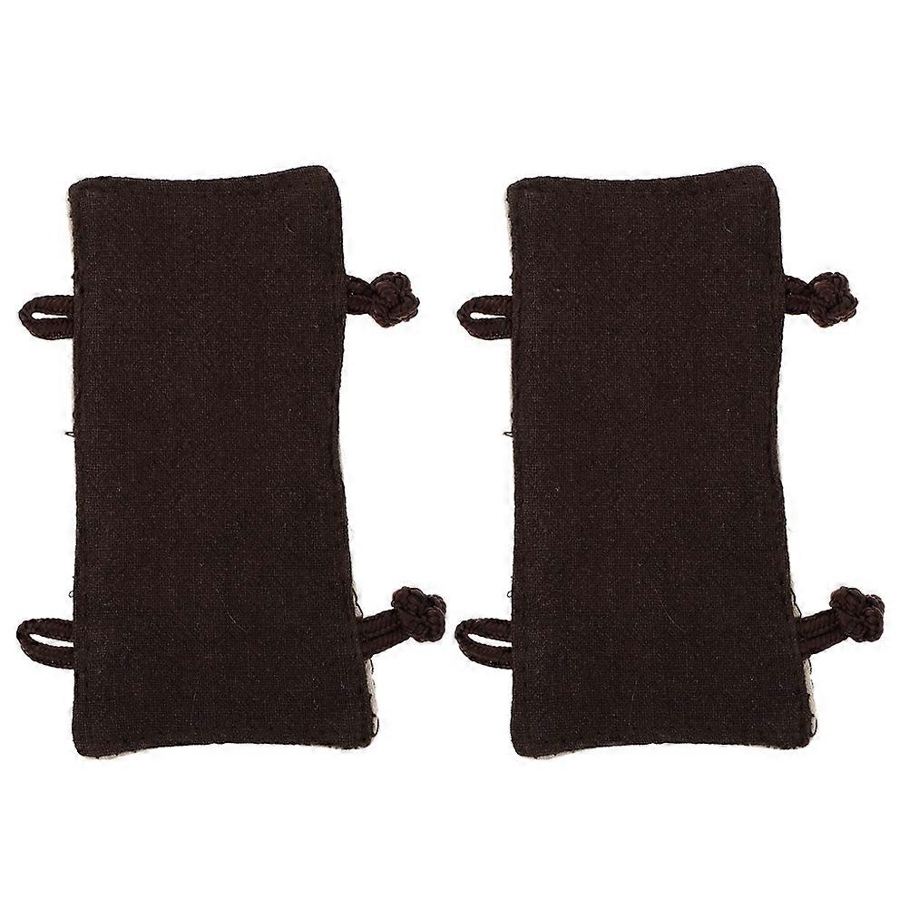 Heat Resistant Teapot Handle Protectors 2Pcs For Home Kitchen Use With Anti-scald Function In Coffee Color