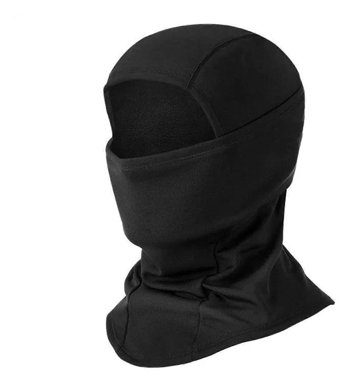 Balaclava Windproof Warm Mask For Motorcycle And Cycling - Keeps Wind Out, Thermal Neck Warmer, One Size, Black