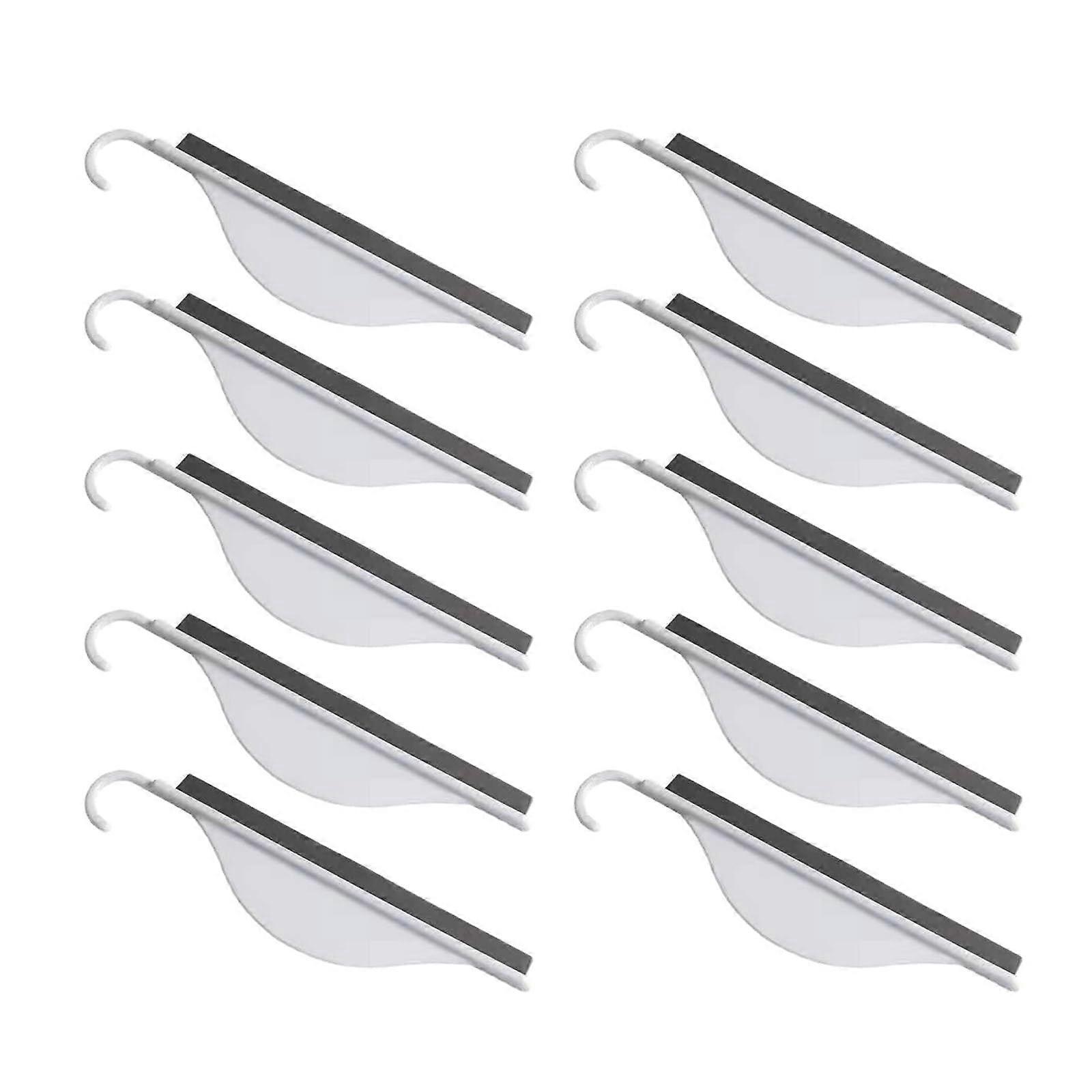 10Pack Window Silicone Scraper Scrubber Wiper Back Cleaning Tool for Cleaning Shower Door Windows
