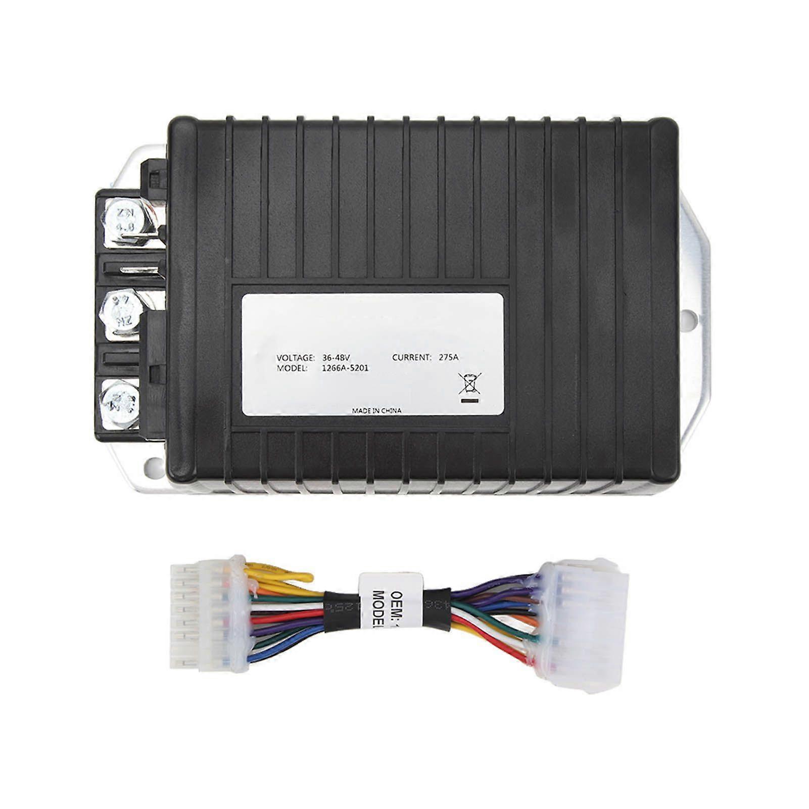 Golf Cart DC Motor Controller 1266A 5201 with Adapter Cable