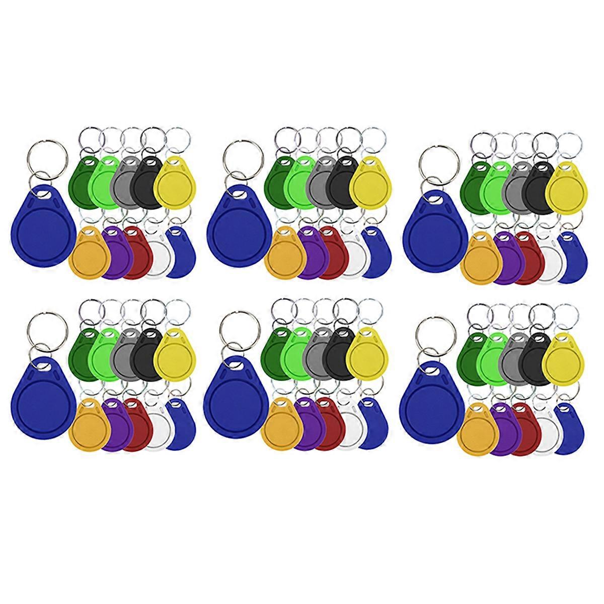 300Pcs UID 13.56MHz Block 0 Sector Writable IC Card Clone Changeable Smart Keyfobs Key Tags 1K S50 R