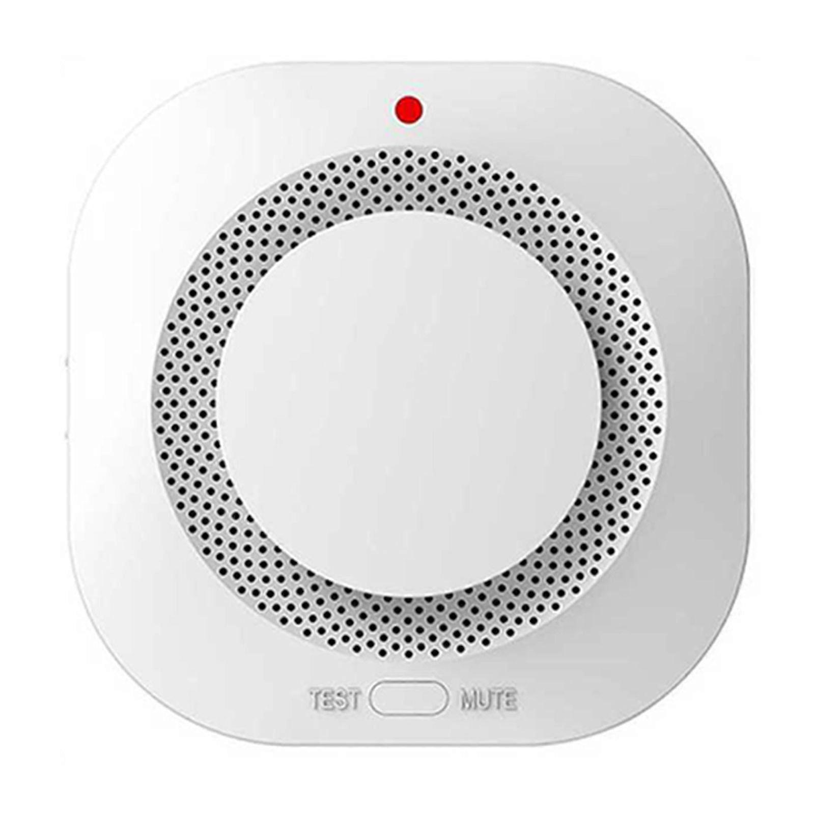 Tuya Smart WiFi Smoke Alarm - Highly Sensitive Fire Detector with Real-Time Alerts & Remote Monitoring