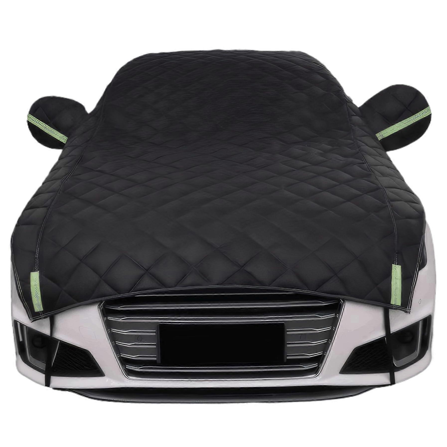 Hail Protector Car Cover, AllWeather Thickened with Elastic Band, Reflective Strips, for 1617 Foot Vehicles