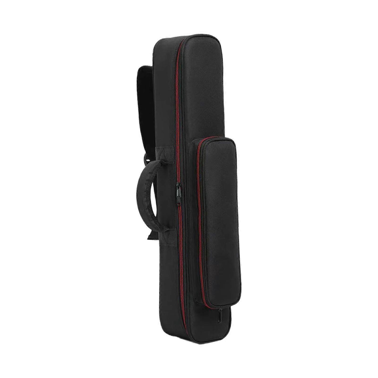 Saxophone Storage Bag Handbag Shockproof with Carry Handle Practical Saxophone Gig Bag Soprano Saxophone Case for Electric Blowpipe S