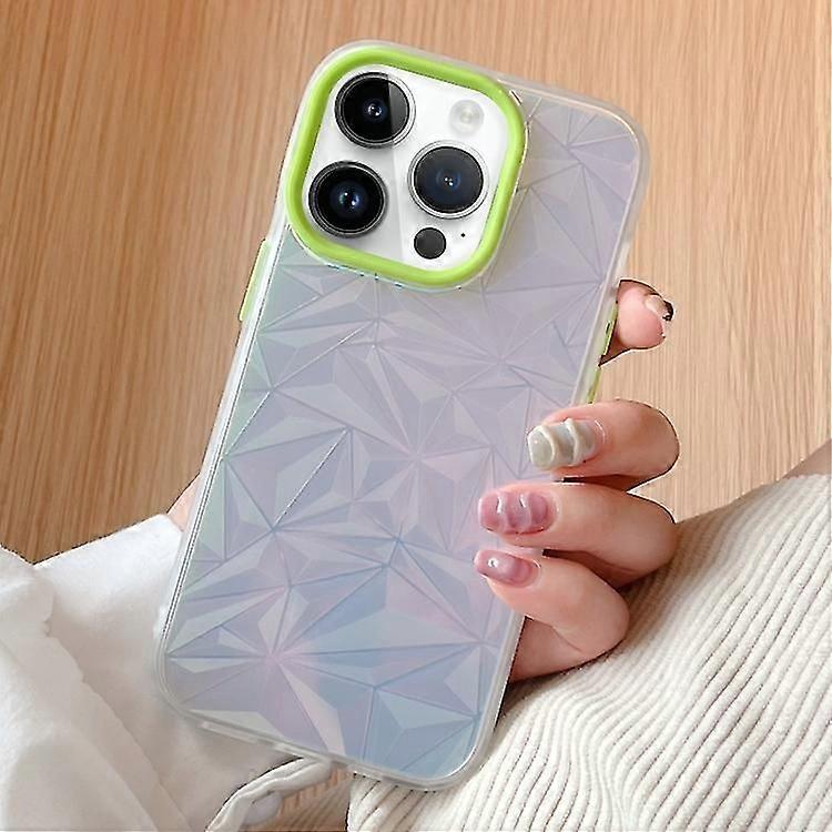 For iPhone 11 Laser Diamond Pattern Frosted Phone Case