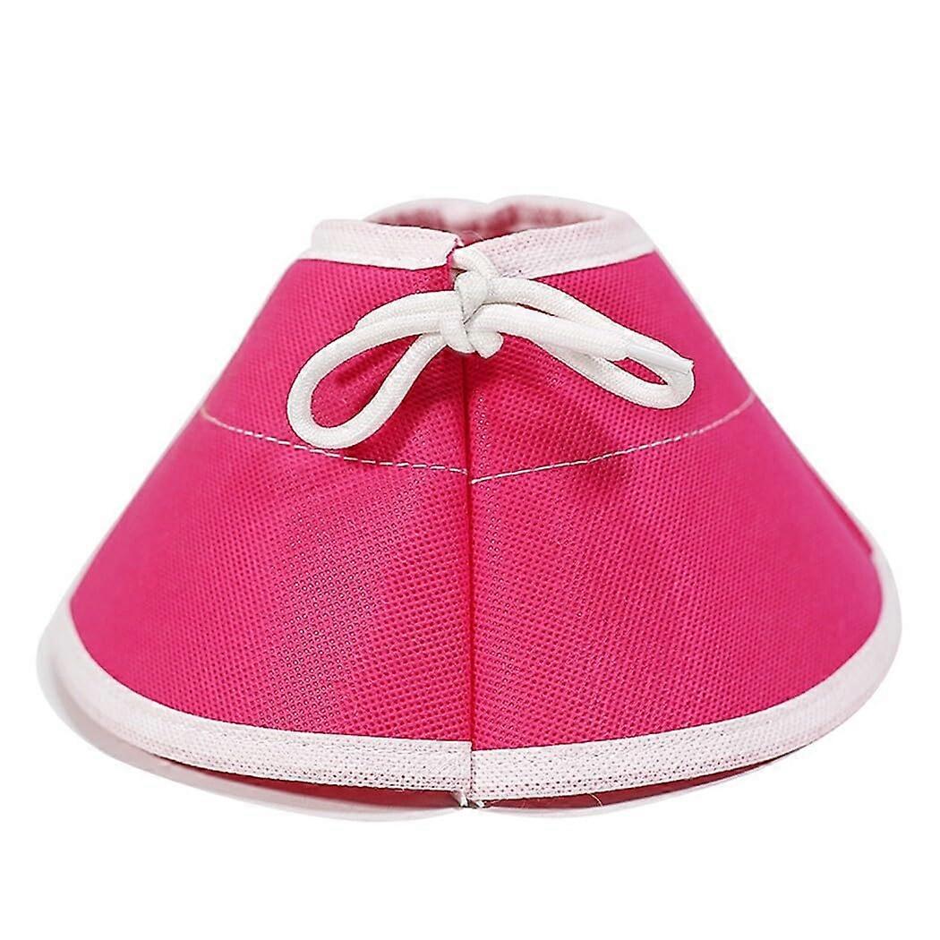 Adjustable Pet Cone Collar Fabric Cat Cone, Breathable, Lightweight, Bite-Resistant, Protective E-Collar for Cats
