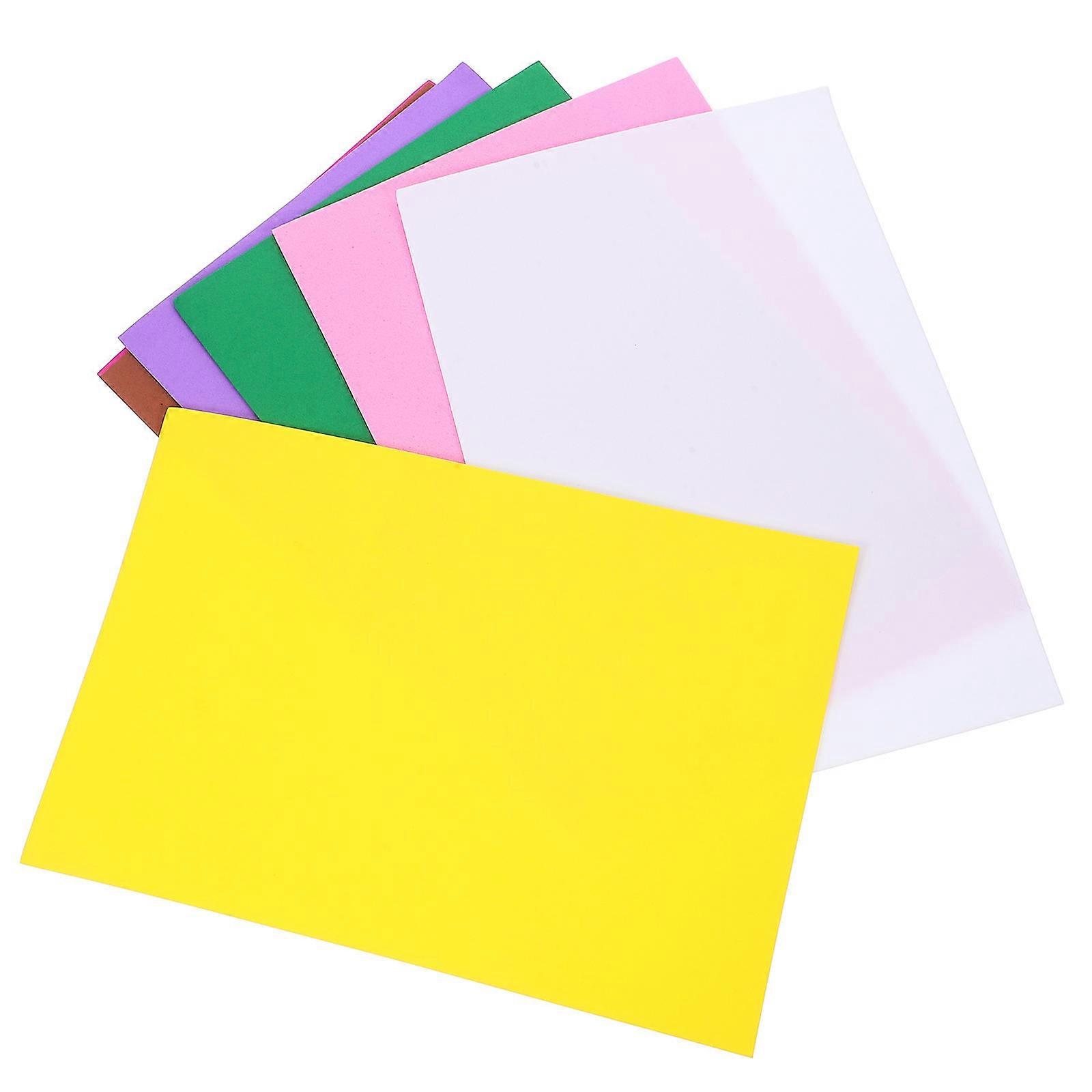 50pcs Thick Colored Craft Sponge Sheets for DIY Handicrafts, Party Decor, Wrapping, Scrapbooking, and Making – Durable & Multipurpose