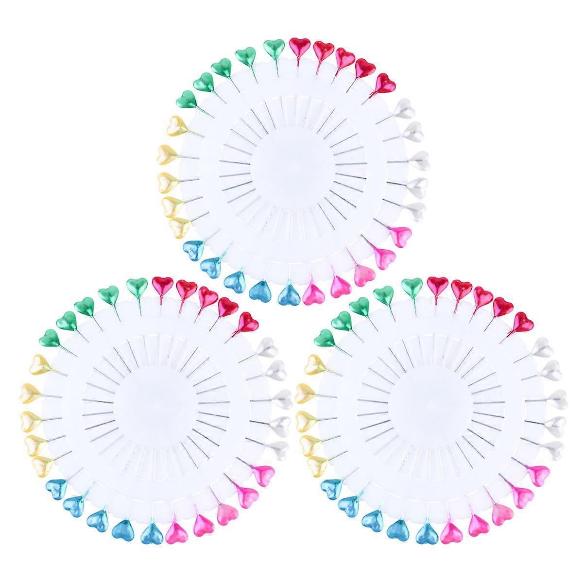 3 Set Assorted Color Beading Needles for DIY Sewing Embroidery Maps Fabric Craft Projects